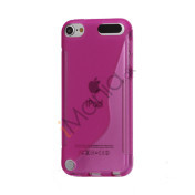 S-formet TPU Cover til iPod Touch 5 - Lilla