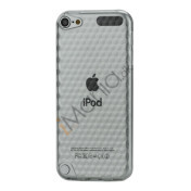iPod Touch 5 Sekskantet Diamant TPU Gel Skin Cover - Gennemsigtig