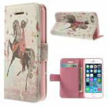 iPhone 5 Bling-etui med pige til hest