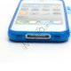 Dobbelt iPhone 4 4S TPU Cover - Gennemsigtig Blå