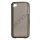 Blankt gennemsigtigt iPhone 4 cover (TPU) - Gennemsigtig Grå