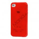 Ternet iPhone 4 4S TPU Cover - Rød