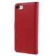 iPhone 7 Etui i ægte spaltlæder, rød