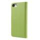 iPhone 7 Etui i ægte spaltlæder, grøn