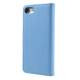 iPhone 7 Etui i ægte spaltlæder, blå